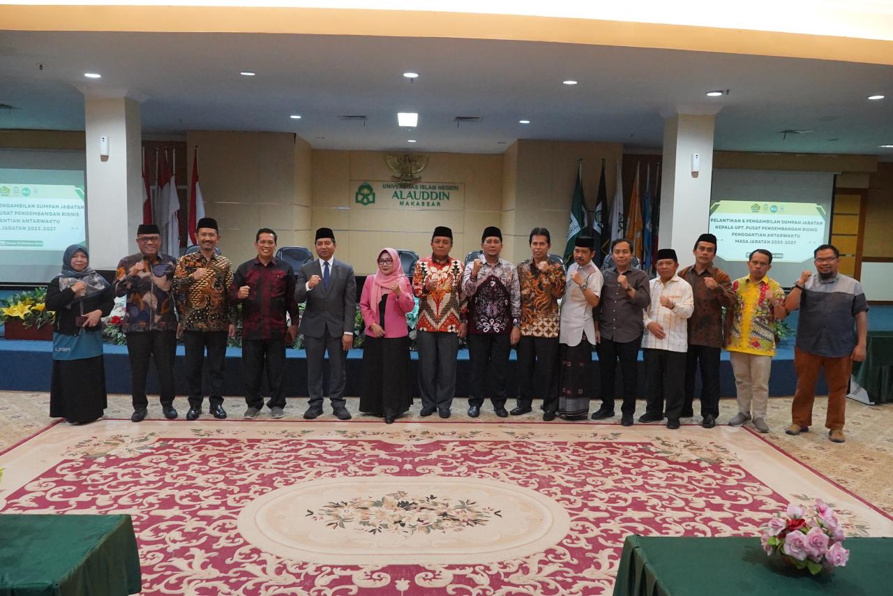 Gambar Rektor UIN Alauddin Lantik Dr. Nurmiati Jadi Kepala P2B, Titip Tugas Maksimalkan Aset Kampus