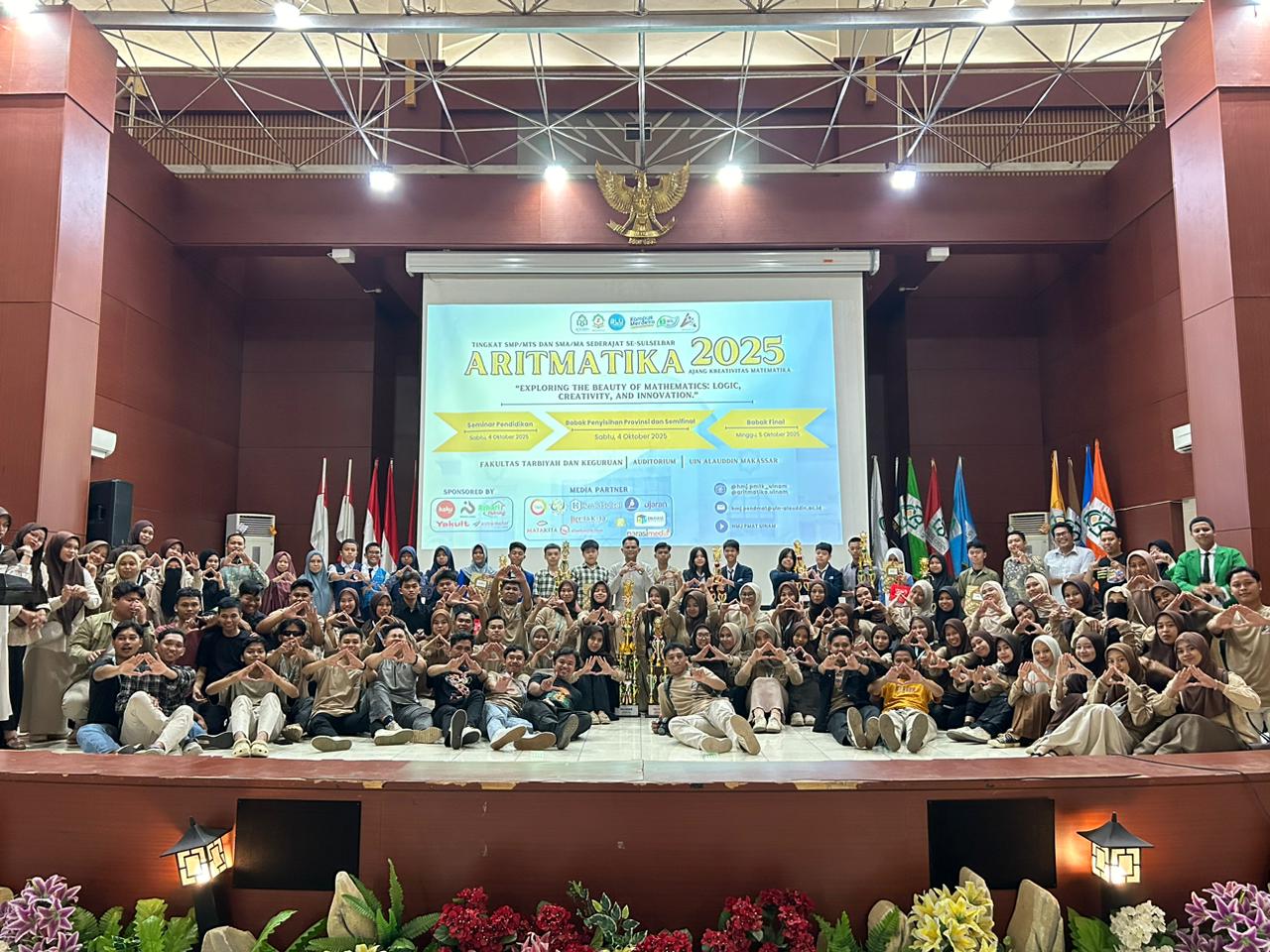 Gambar HMJ Pendidikan Matematika Sukses Gelar Aritmatika 2025, SMP Bambini dan SMA IPEKA Juara Umum