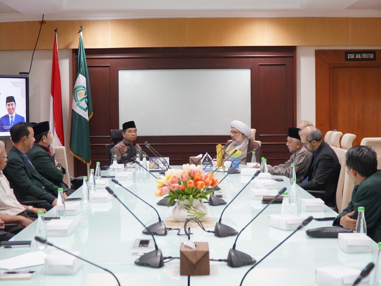 Gambar Rektor UIN Alauddin Terima Kunjungan Rektor Al-Mustafa University Iran