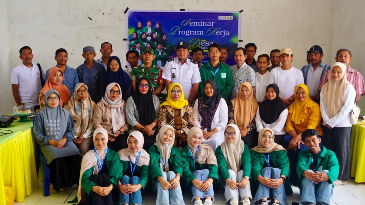 Gambar KKN UIN Alauddin Makassar Desa Harapan Perkuat Kolaborasi Lewat Seminar Program Kerja
