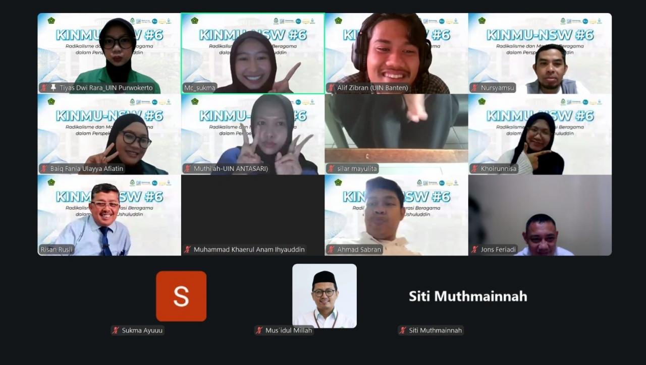Gambar FUF UIN Alauddin Gelar KINMU-NSW #6 Bahas Moderasi Beragama dan Radikalisme