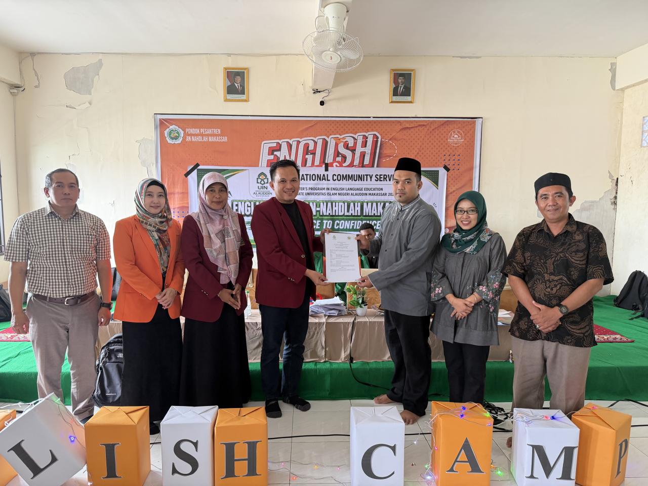 Gambar From Silence to Confidence, Pascasarjana UIN Alauddin Gelar English Camp Internasional di An-Nahdlah
