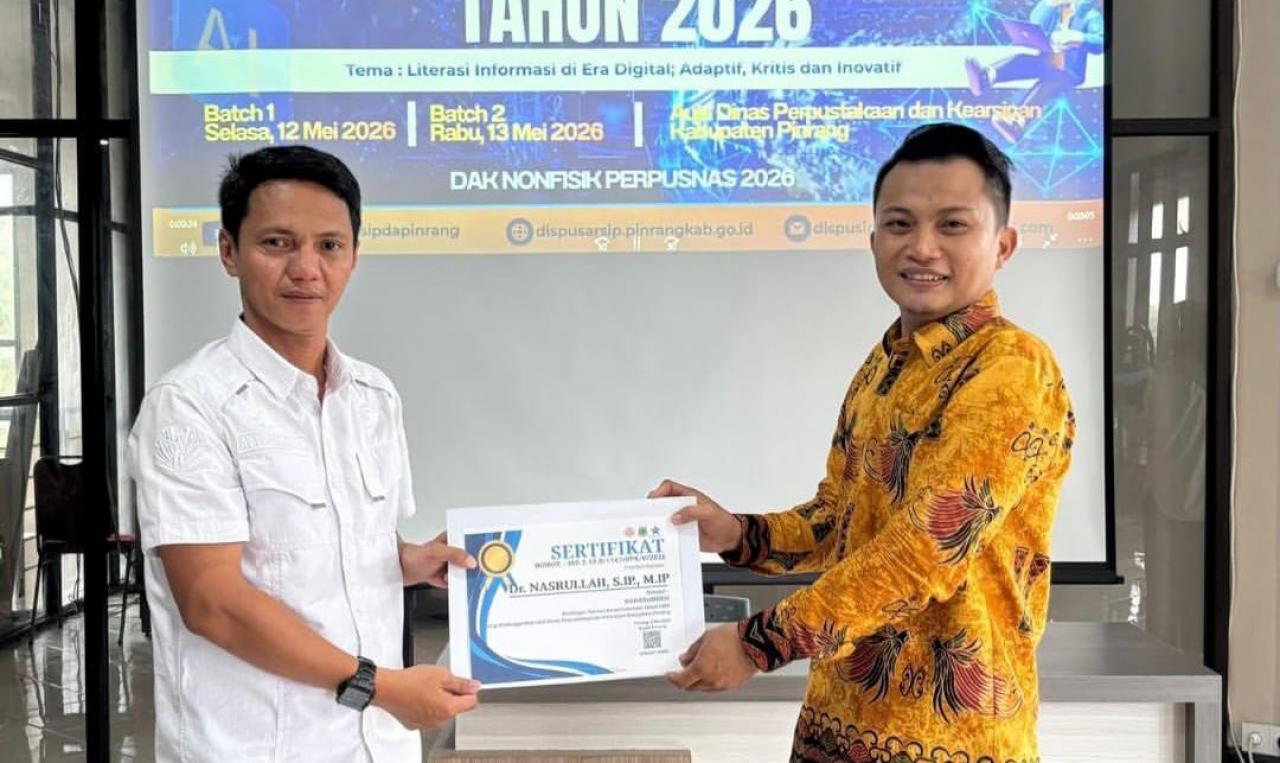 Gambar Dari Kampus ke Daerah, Dosen UIN Alauddin Perkuat Literasi Informasi di Bone dan Pinrang