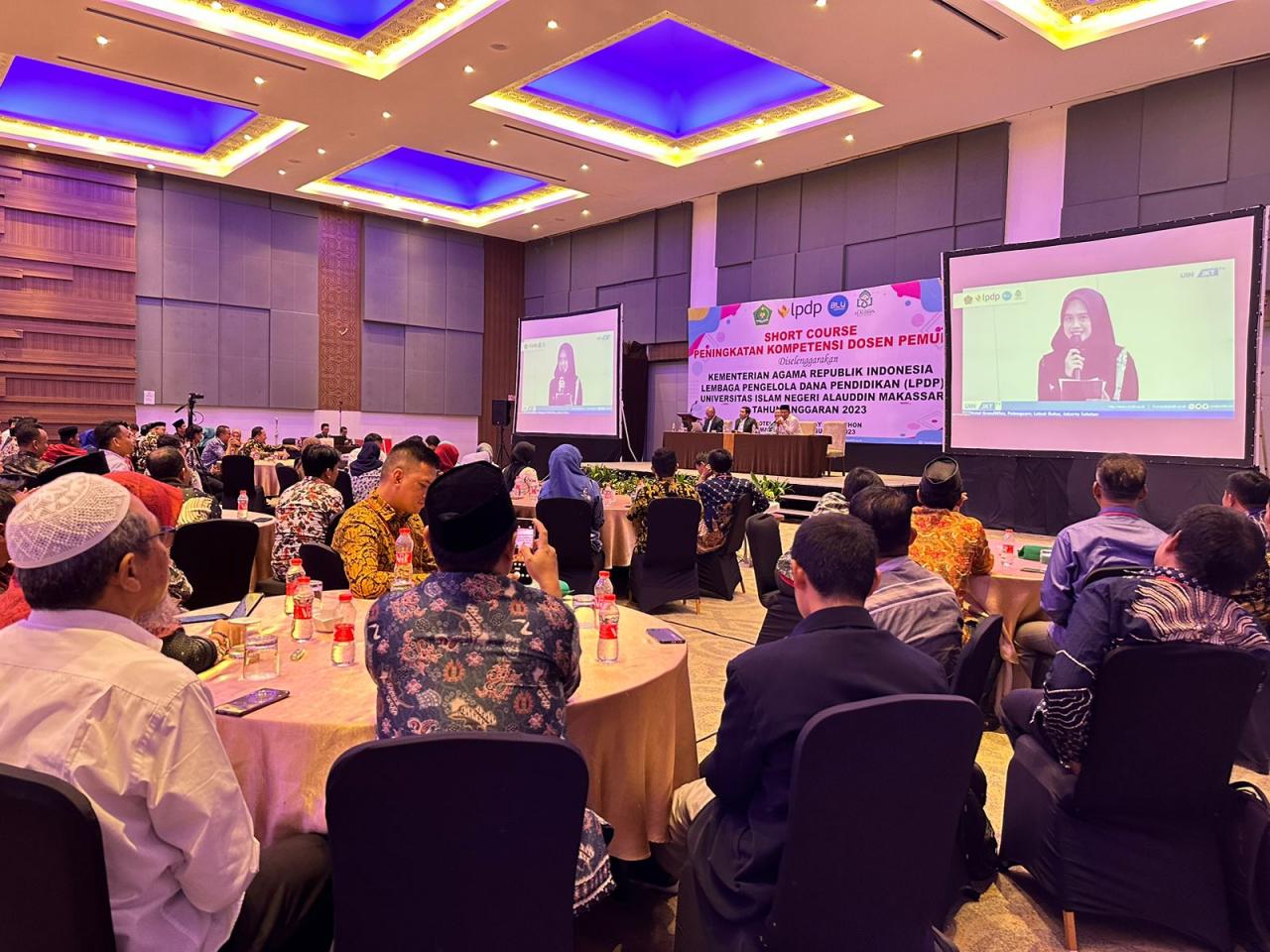 Gambar 160 Peserta Ikut Short Course Peningkatan Kompetensi Dosen Pemula di UIN Alauddin Makassar