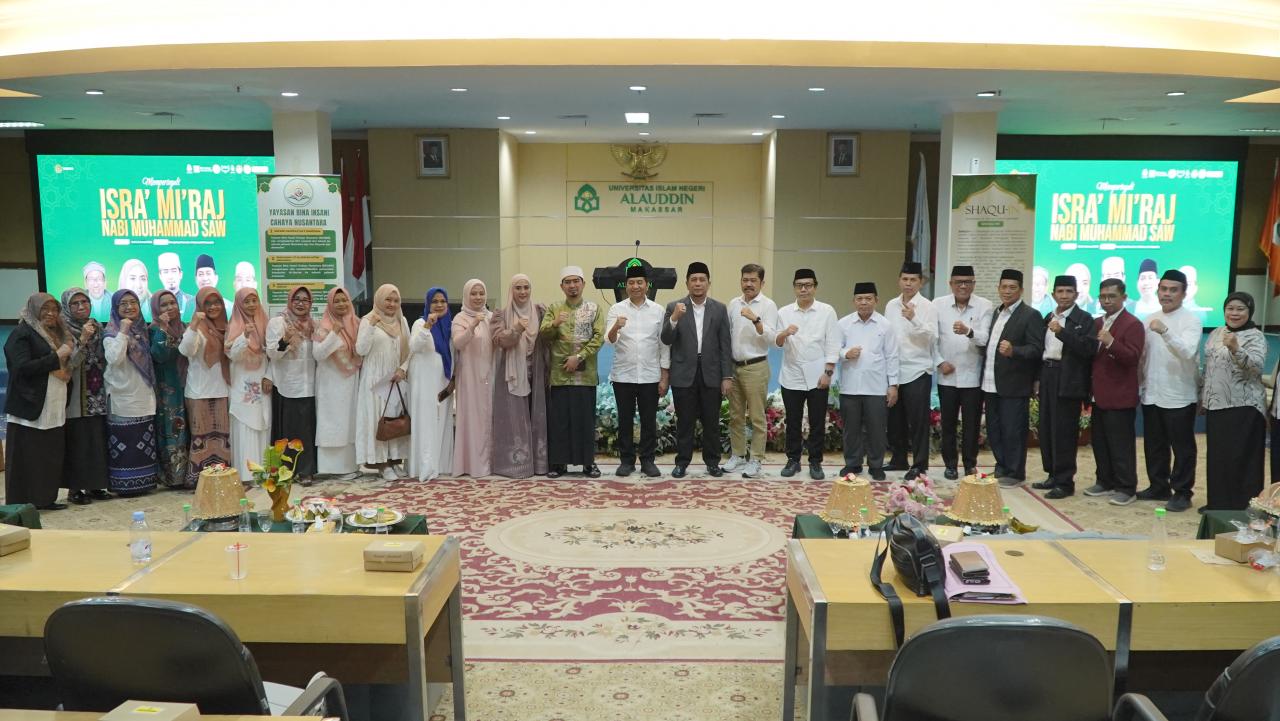 Gambar Peringatan Isra Mikraj 1447 H, UIN Alauddin Hadirkan Ustaz Solmed dan Safari Dakwah
