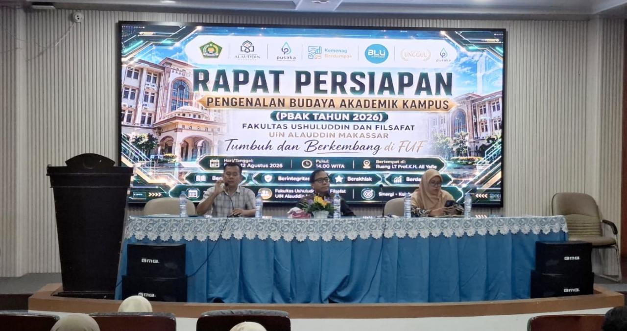 Gambar FUF UIN Alauddin Matangkan PBAK 2026, Tekankan Keamanan dan Kenyamanan