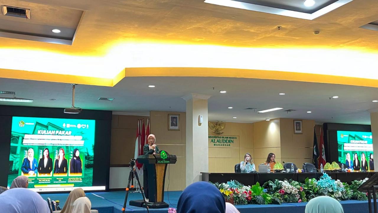 Gambar FKIK UIN Alauddin Perkuat Budaya Riset Implementatif Lewat Kuliah Pakar Internasional
