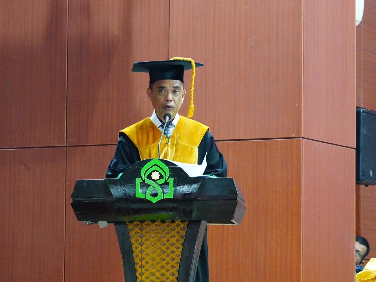 Gambar Jawab Tantangan Abad 21, Prof. Usman Dikukuhkan Sebagai Guru Besar UIN Alauddin Makassar
