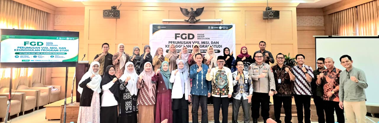 Gambar UIN Alauddin Mantapkan Pendirian Prodi S1 Psikologi melalui FGD Perumusan Visi dan Misi