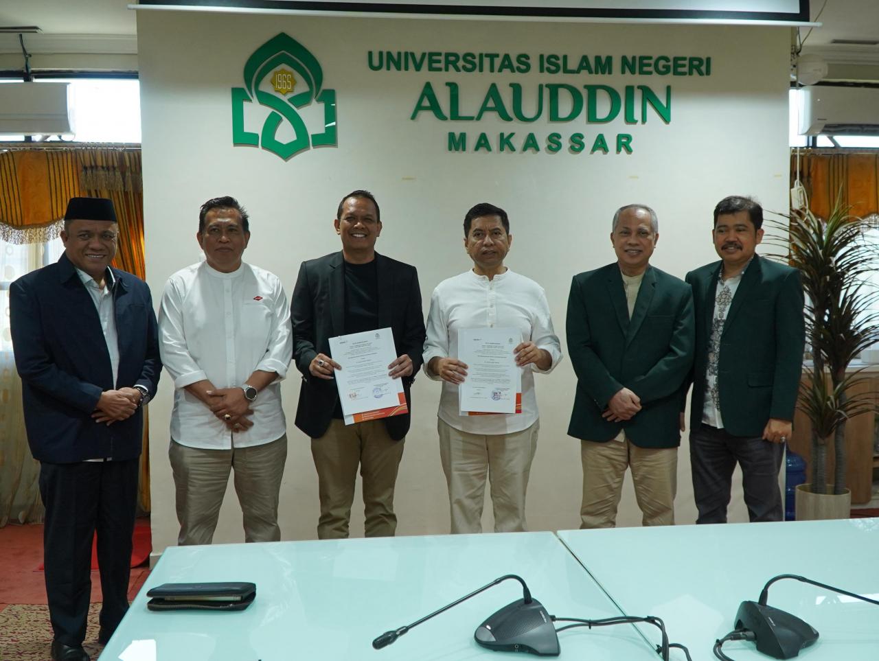 Gambar UIN Alauddin Makassar - PT Saudi Patria Wisata Teken MoU,  Program Magang hingga Beasiswa