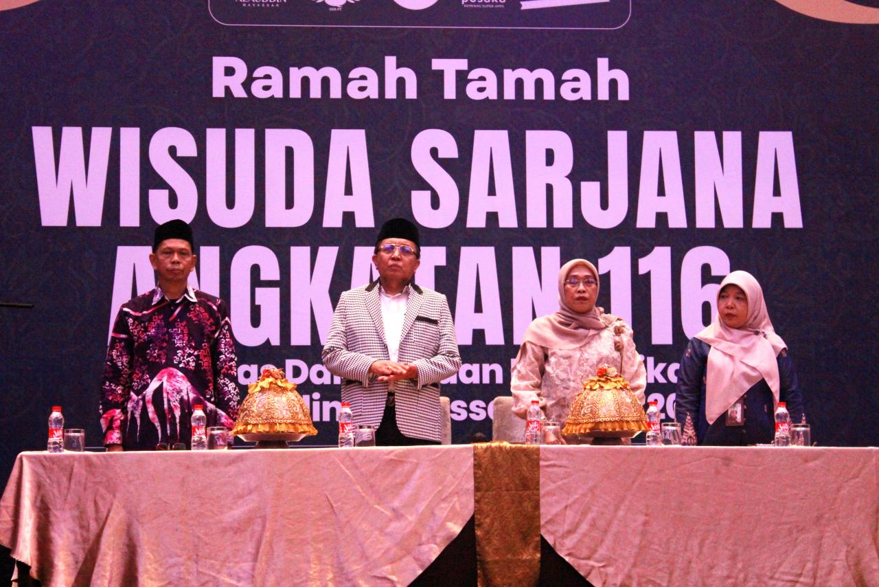Gambar Ramah Tamah Wisuda Angkatan 116 FDK UIN Alauddin, Pererat Silaturahmi dan Lepas 115 Sarjana Baru
