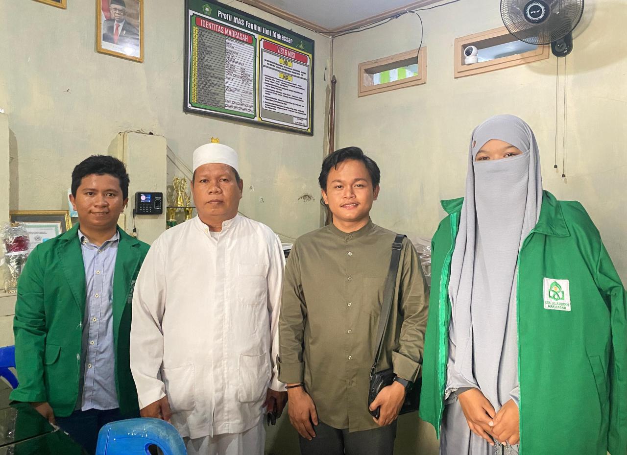 Gambar 3 Mahasiswa BSA Mulai PKL MBKM di MA Faqihul Ilmi Makassar