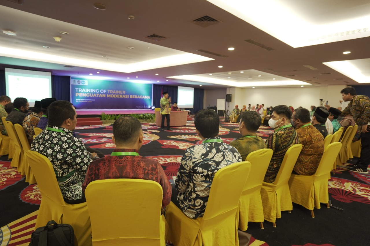Gambar 40 Dosen UIN Alauddin Makassar Dilatih Jadi Fasilitator Moderasi Beragama