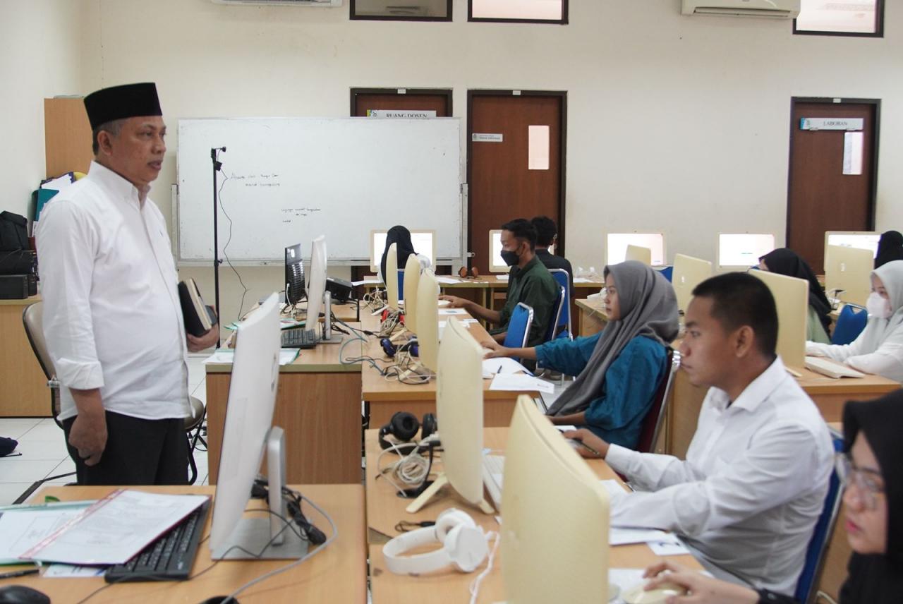 Gambar 4.255 Camaba Ikut Tes SSE UM PTKIN di UIN Alauddin Makassar