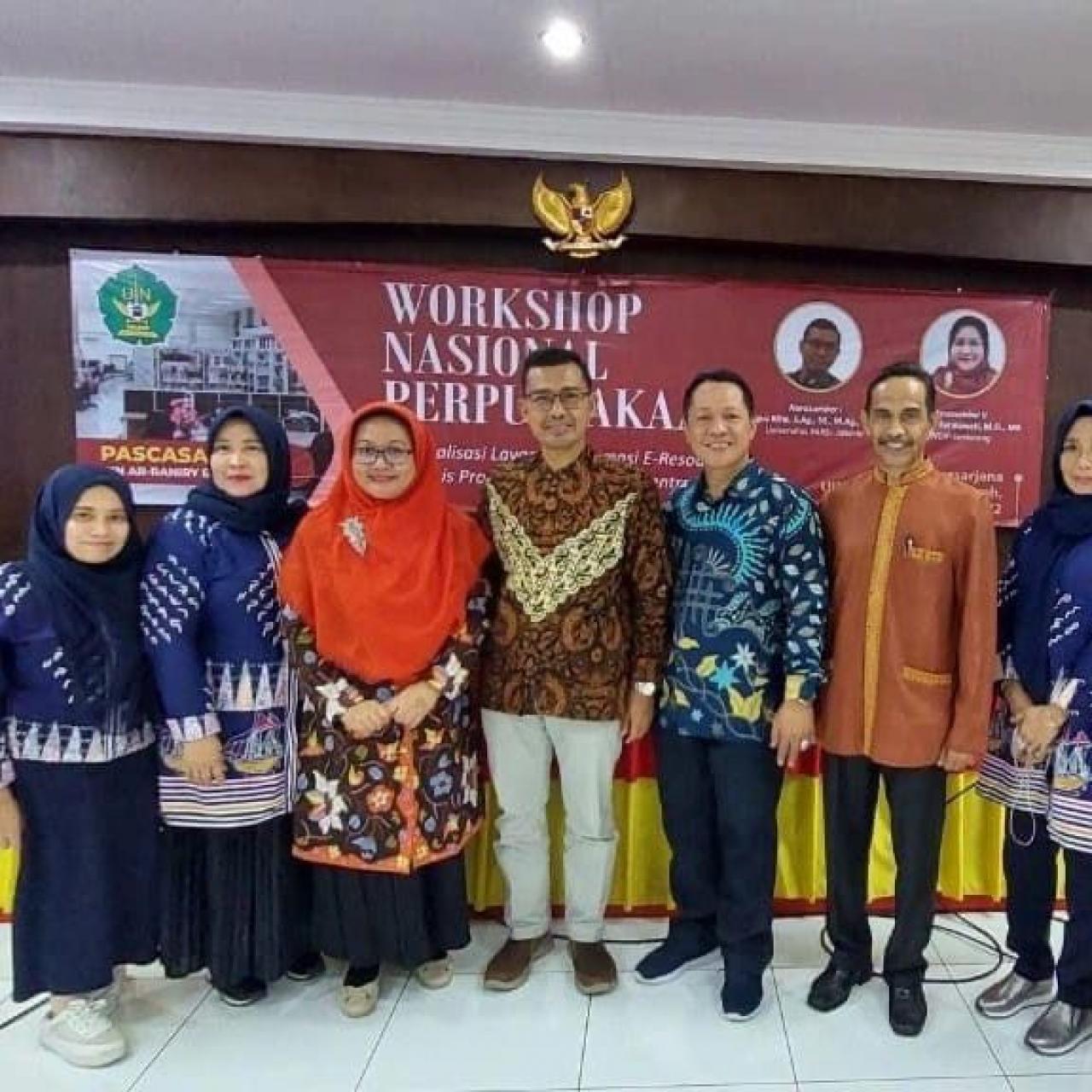 Gambar 5 Pustakawan UIN Alauddin Hadiri Workshop Nasional Perpustakaan di  UIN Ar-Raniry Banda Aceh
