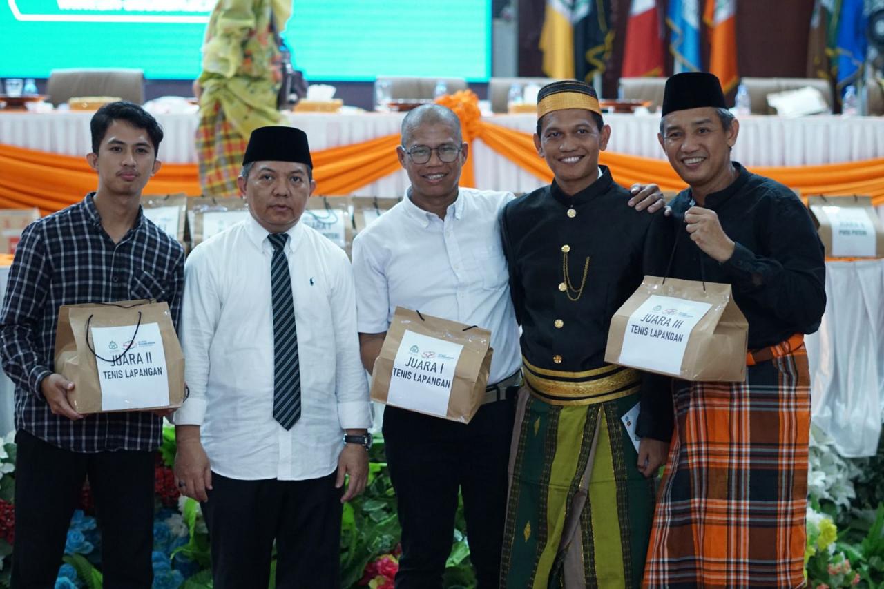 Gambar 7 Emas Diraih FTK di Porseni Dies Natalis Ke-58 UIN Alauddin, 1 Disumbang Ketua Prodi PBA