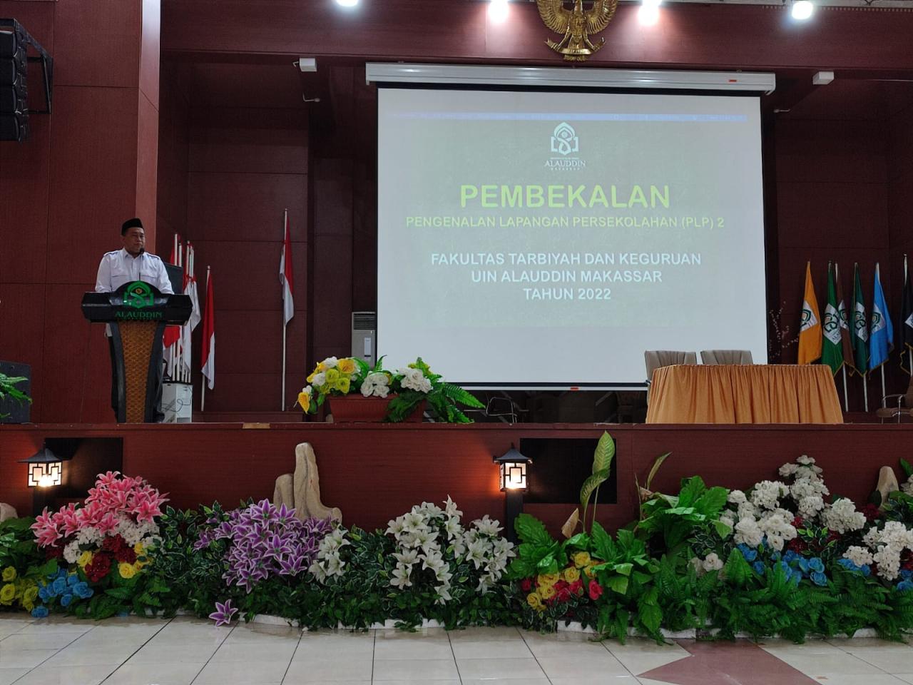 Gambar 722 Mahasiswa FTK UIN Alauddin Ikuti Pembekalan PLP 2, Dekan : Jaga Nama Baik Almamater