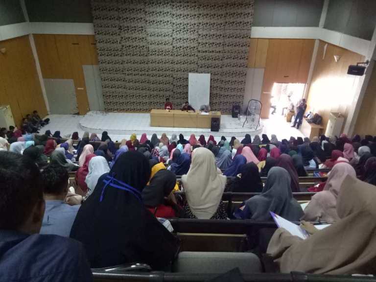 Gambar Sambut maba, Dema FAH UIN Alauddin gelar bedah buku Agroliterasi