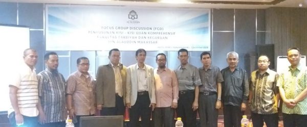 Gambar Ujian Komprehensif FTK UIN Makassar Kembali Dibahas, 2020 Ada Perubahan