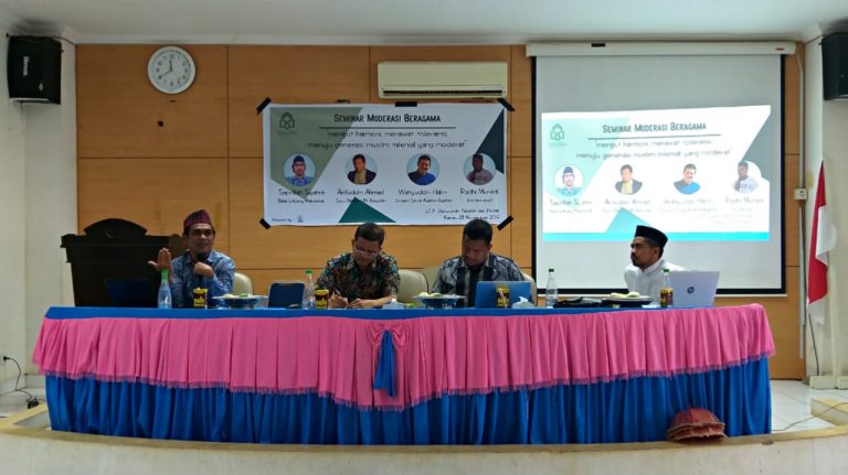 Gambar Bahas Moderasi Beragama, SANAD Of Tafsir Hadis Gelar Seminar