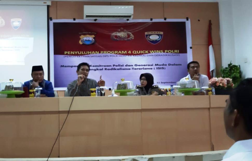 Gambar Mabes Polri Gendeng UIN Alauddin Gelar Penyuluhan Terorisme dan Radikalisme