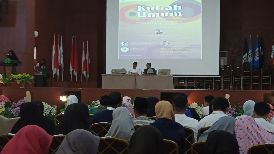 Gambar Rektor Apresiasi Terobosan Fakultas Saintek UIN Alauddin