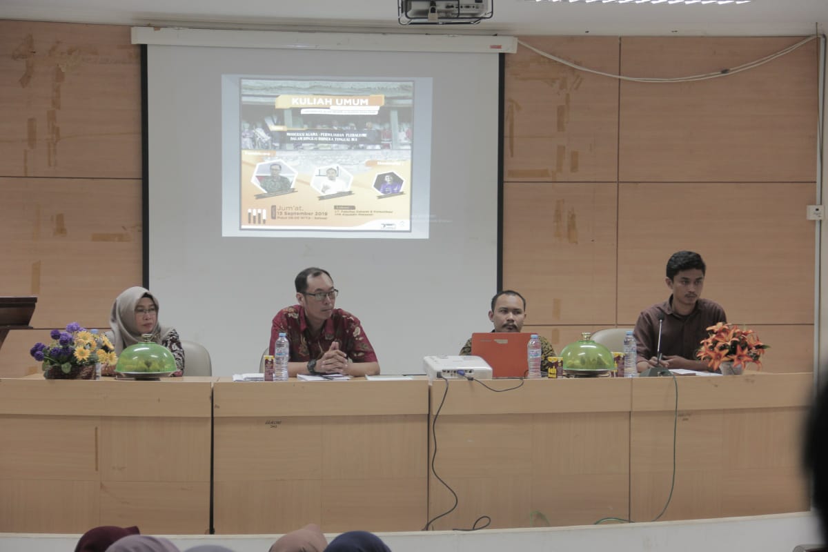 Gambar Prodi IKom Jaga Toleransi melalui Kuliah Umum