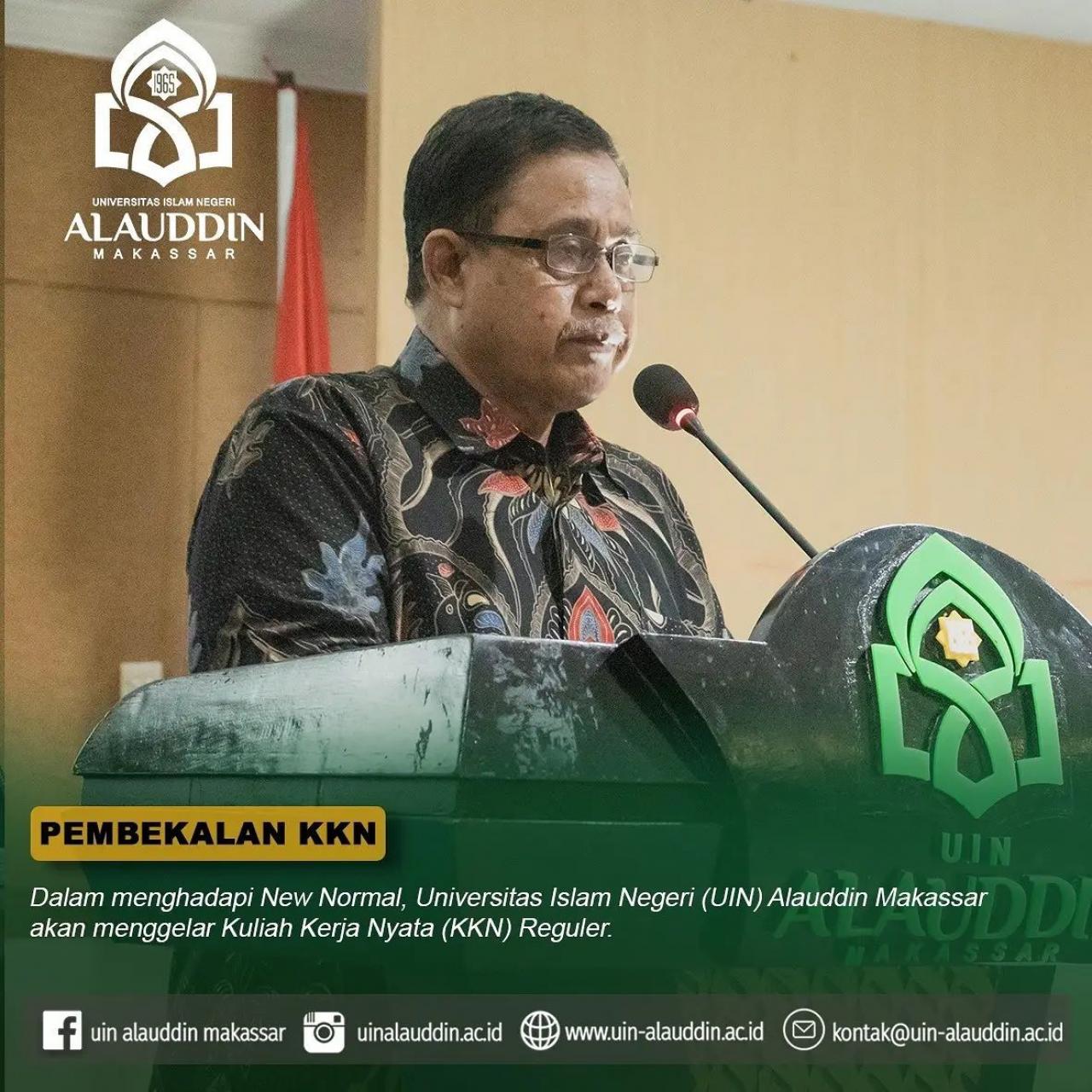 Gambar Adaptasi New Normal, UIN Alauddin Akan Gelar KKN Reguler