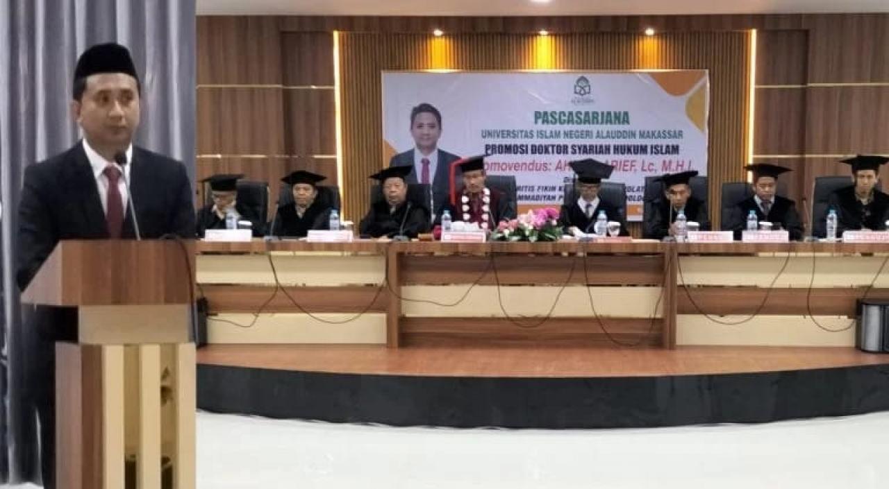 Gambar Ahmad Arief Raih Doktor Usai Telaah Fikih Kebencanaan NU dan Muhammadiyah