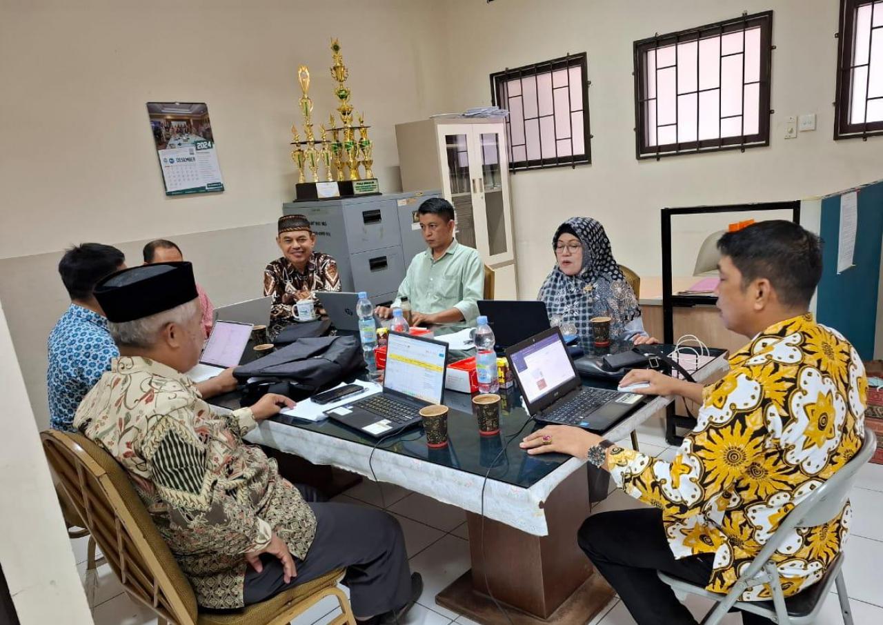 Gambar AMI UIN Alauddin Audit Lima Standar Jurusan KPI dan MD