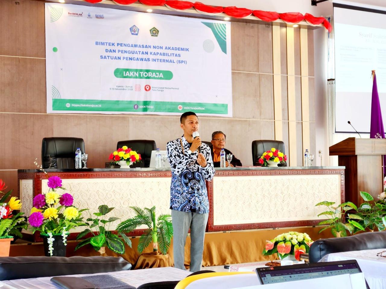 Gambar Auditor SPI UIN Alauddin Makassar Jadi Narasumber Bimtek SPI PTKN Indonesia Timur