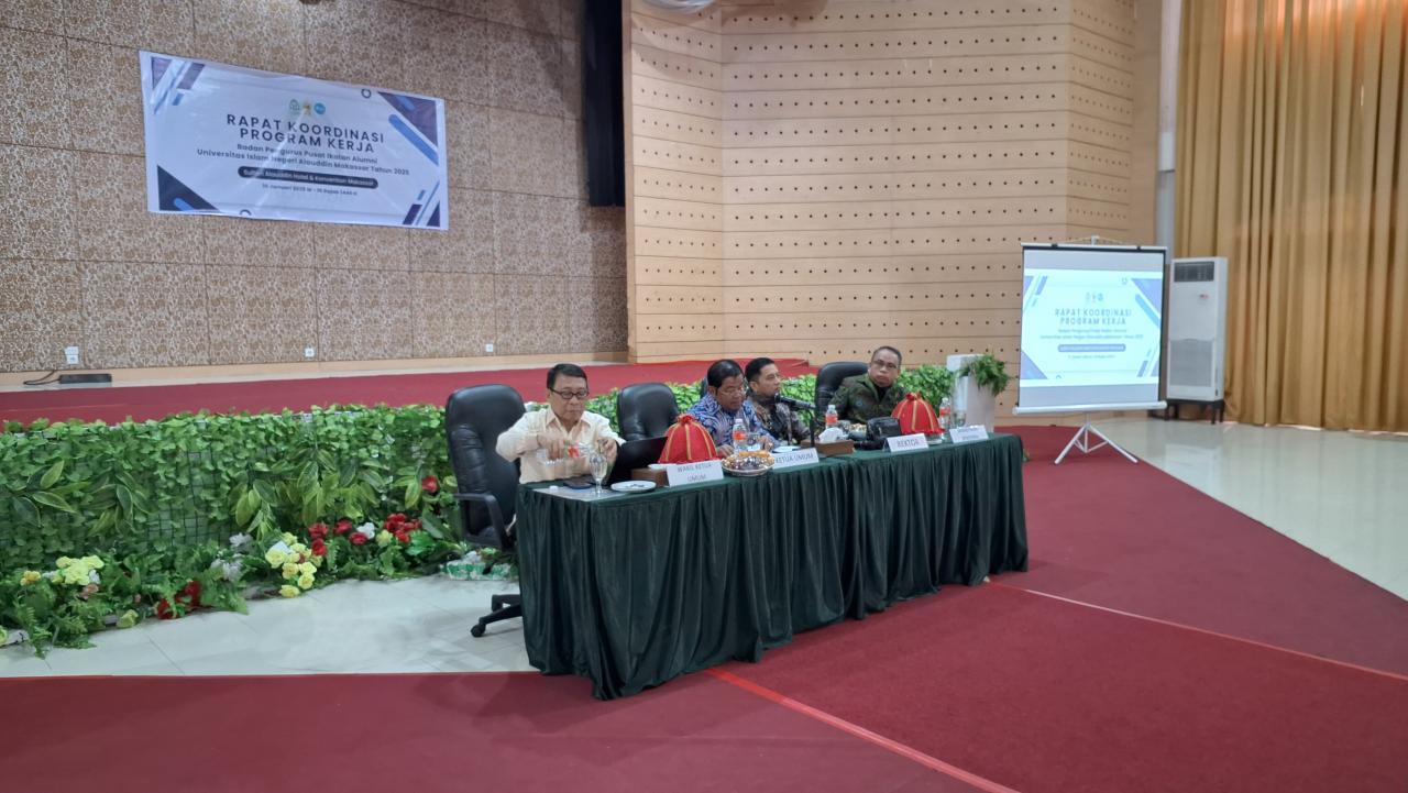 Gambar Badan Pengurus Pusat Ikatan Alumni UIN Alauddin Makassar Gelar Rakor Program Kerja tahun 2025