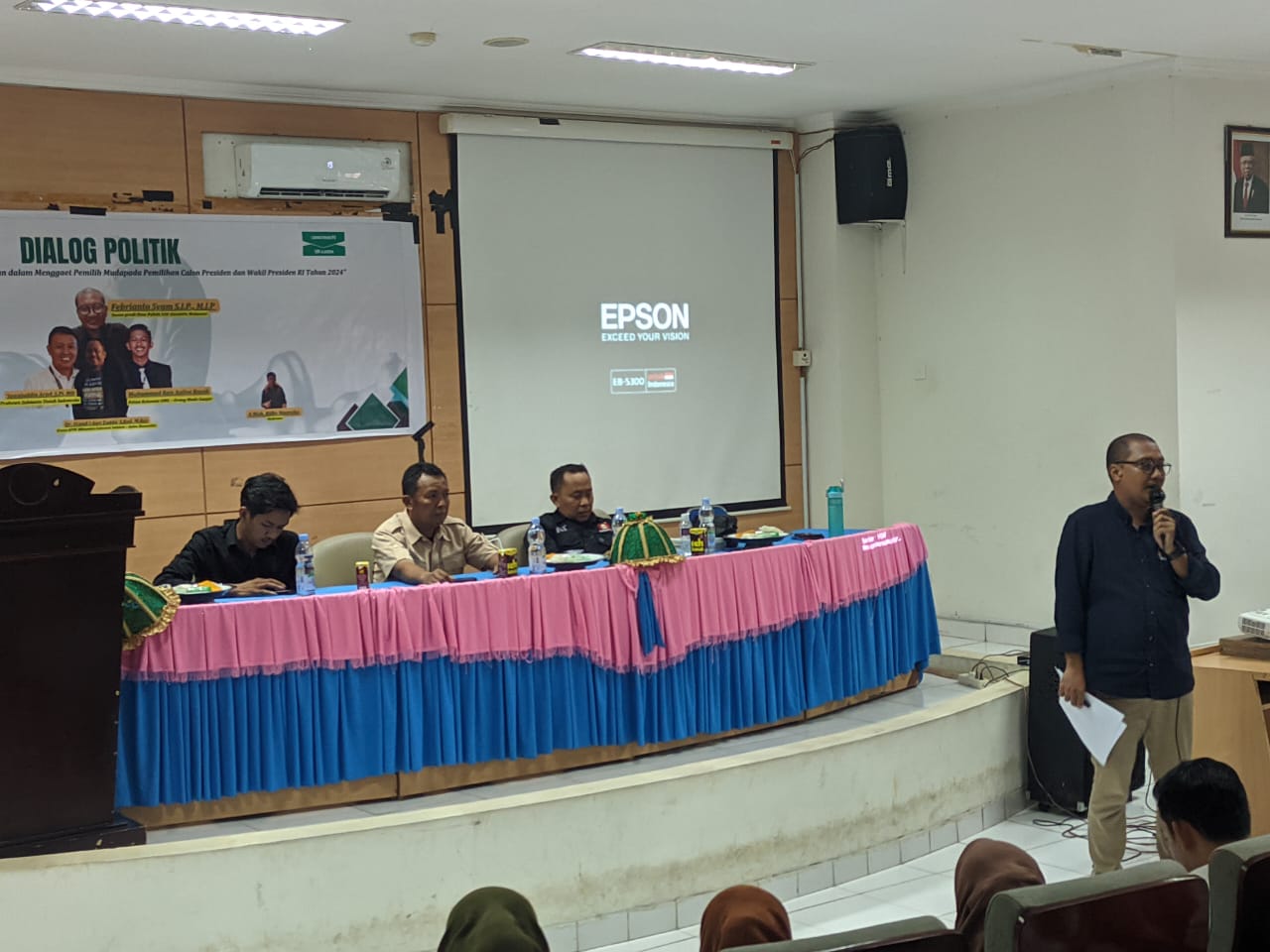 Gambar Bahas Dinamika Politik Elektoral, Laboratorium Ilmu Politik FUF Gelar Dialog Publik