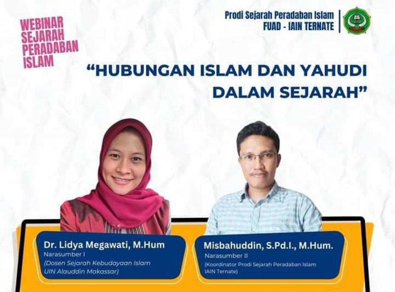 Gambar Bahas Islam dan Yahudi, Dosen SPI UIN Alauddin Jadi Narasumber Webiner di IAIN Ternate