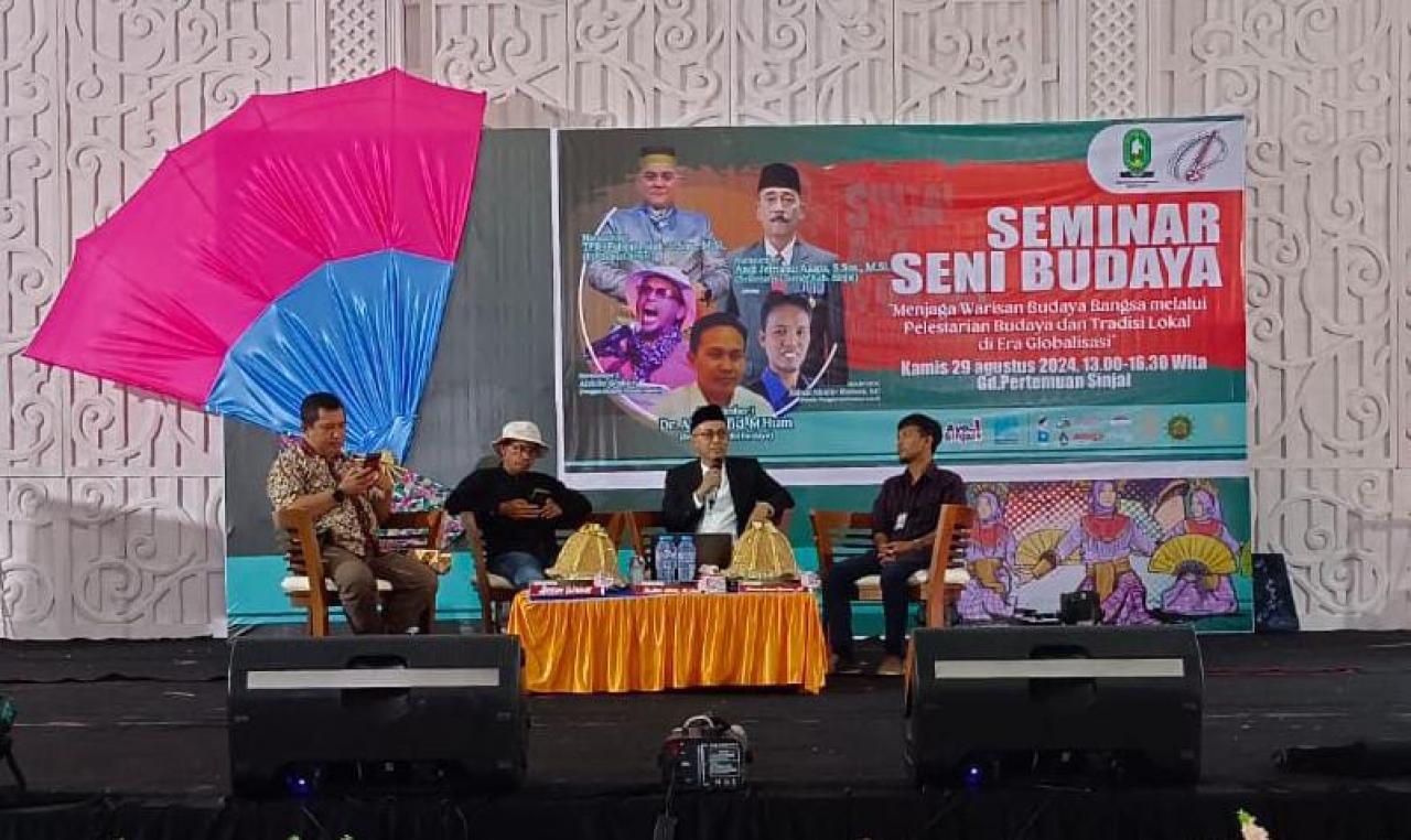Gambar Bahas pentingnya Pelestarian Tradisi, Dosen SPI Jadi Narasumber Seminar Seni Budaya
