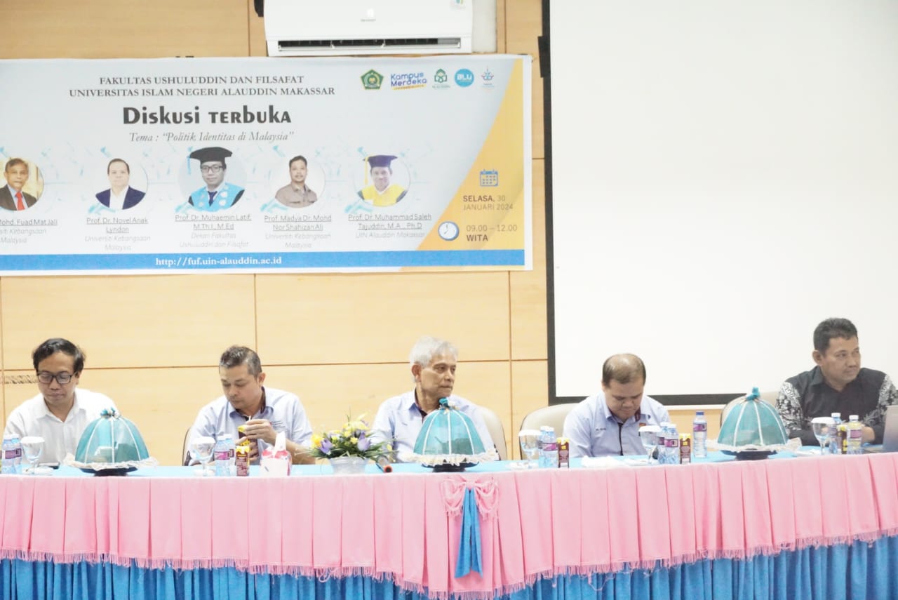Gambar Bahas Politik Identitas, FUF UIN Makassar Hadirkan Narasumber dari Universiti Kebangsaan Malaysia