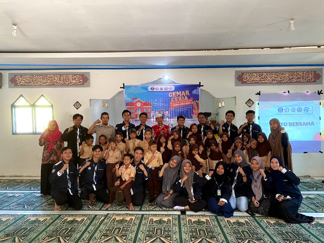 Gambar Bangun Generasi Unggul GenBI UIN  Makassar Gelar Gemar Ceria (GenBI Mengajar Ceria)