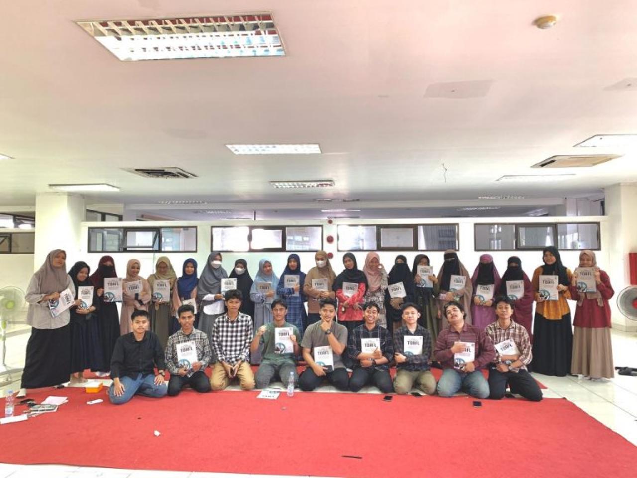Gambar Batch I, UPT Pusat Bahasa UIN Alauddin Makassar Latih Calon Alumni TOAFL