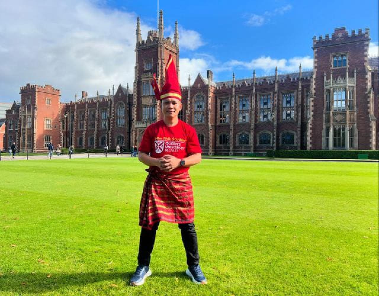 Gambar Beasiswa Indonesia Bangkit Bawa Dosen PBI UIN Alauddin Lanjut S3 di Belfast UK