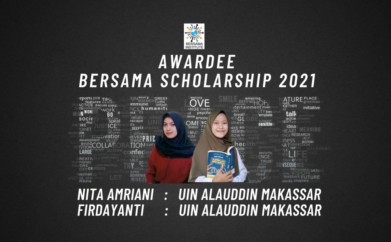 Gambar Bekal Tulisan antar Dua Mahasiswa Studi Agama-Agama Terima Bersama Scholarship 2021