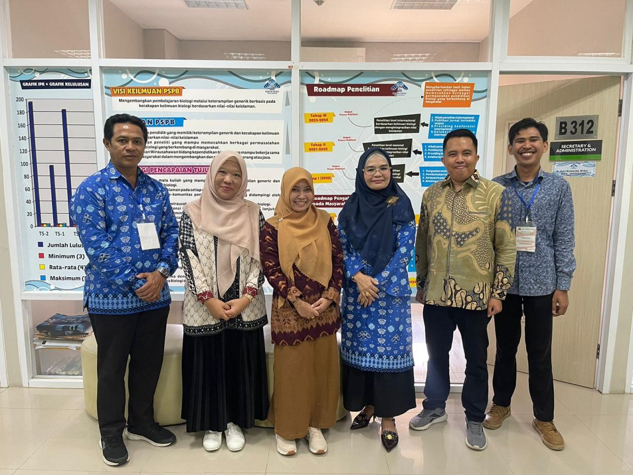 Gambar Benchmarking Prodi Pendidikan Biologi UIN Alauddin Makassar di UIN Raden Fatah Palembang