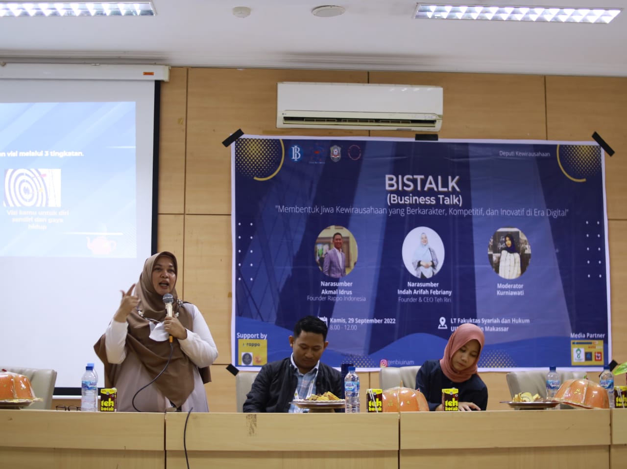 Gambar Bentuk Jiwa Wirausaha di Era Digital, GenBi UIN Alauddin Makassar Hadirkan Pebisnis Sukses
