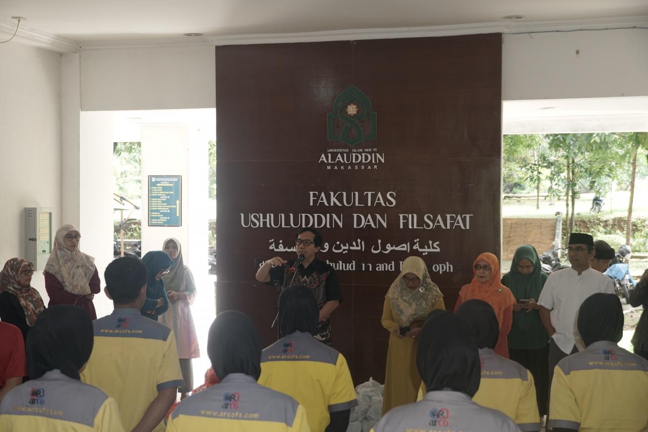 Gambar Berbagi Berkah di Bulan Suci: FUF UIN Alauddin Bagi Sembako untuk Pegawai dan Mahasiswa