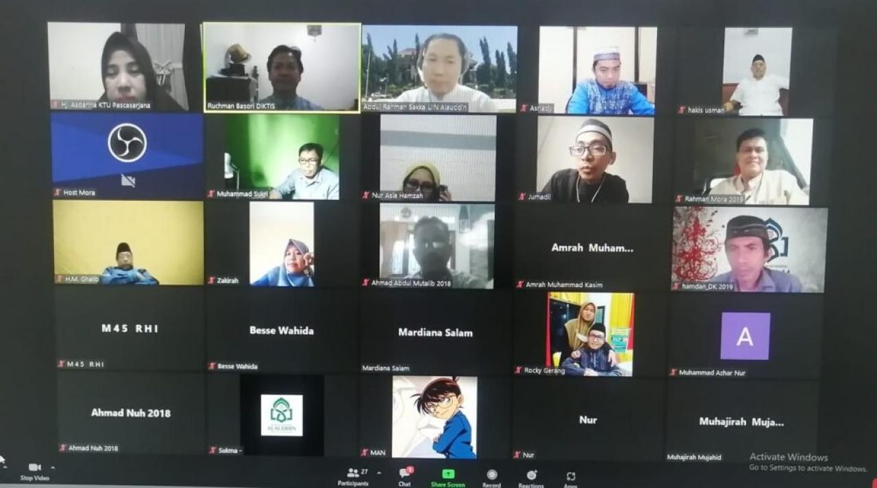 Gambar Beri Pembinaan di PPs UIN Alauddin, Kemenag RI Sebut Buka Kembali Program 5000 Doktor