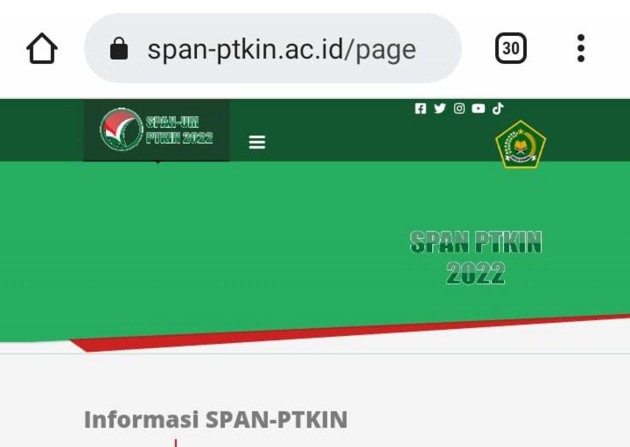 Gambar Berikut Kuota Jalur SPAN PTKIN UIN Alauddin Makassar Tahun 2022