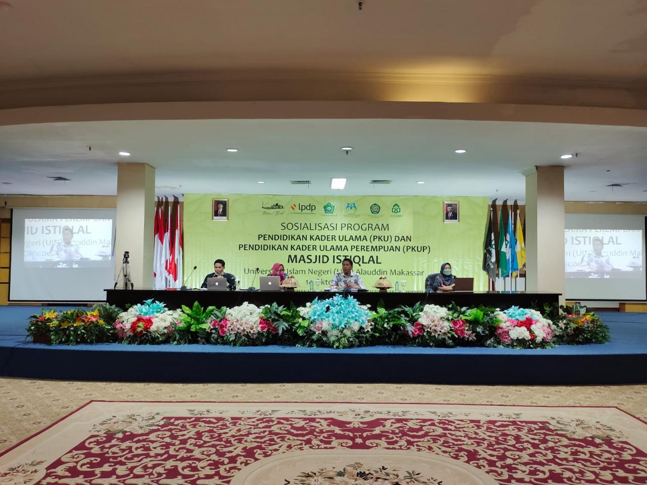 Gambar Bersama BPMI Jakarta, UIN Alauddin Sosialisasi Beasiswa LPDP Pendidikan Kader Ulama