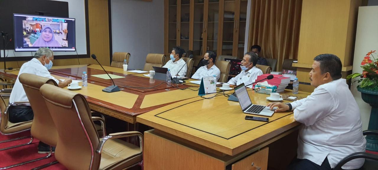 Gambar Bidang AUPK UIN Alauddin Rakor Dengan PPK BLU Kemenkeu RI