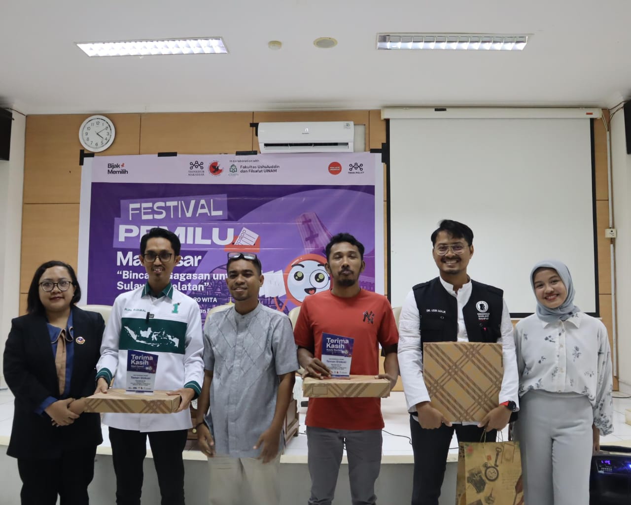 Gambar Bincang Gagasan untuk Sulsel, FUF Kolaborasi dengan Thinkhub dan Lapar Sulsel Gelar Pemilu Damai