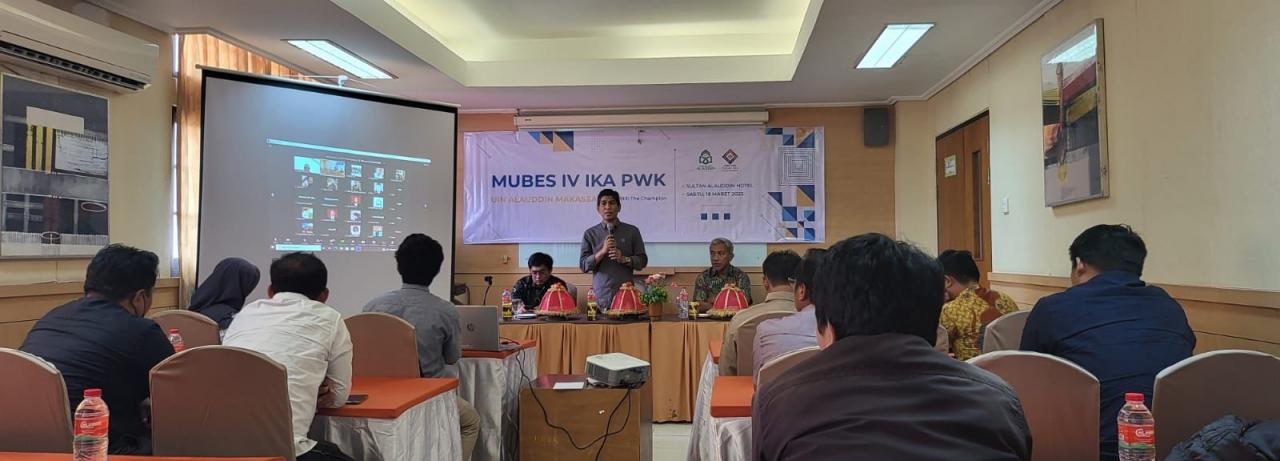 Gambar Buka Mubes IV IKA T PWK, WD III FST UIN Makassar Harap Alumni Bangun Sinergi dan Kolaborasi