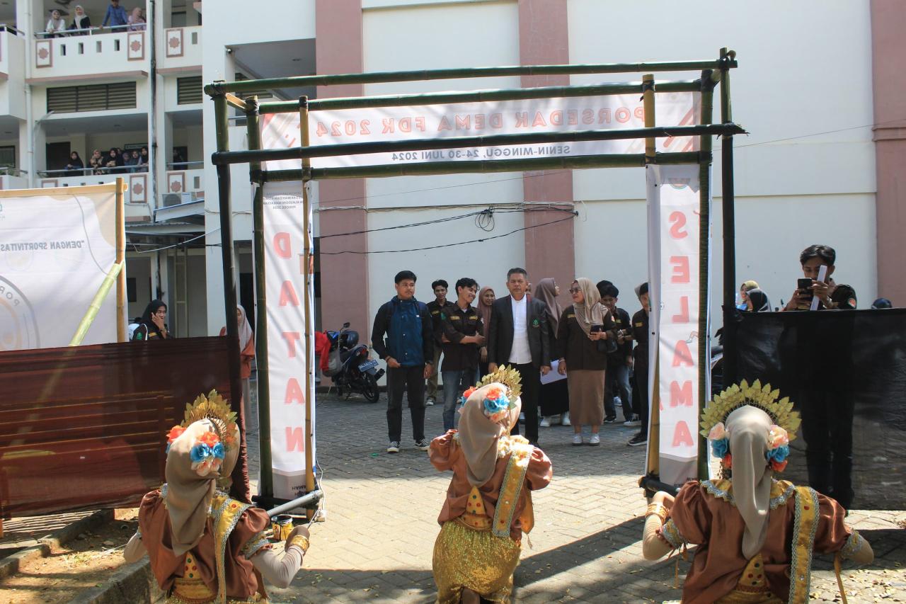 Gambar Buka Porsedak Dema FDK, WD lll: Ajang Asah Soft Skill